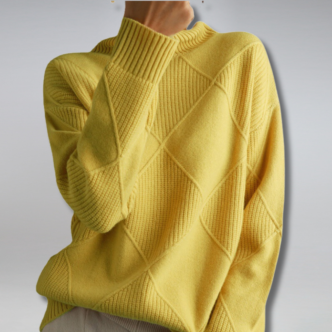 Adelia - Cashmere Turtleneck Sweater