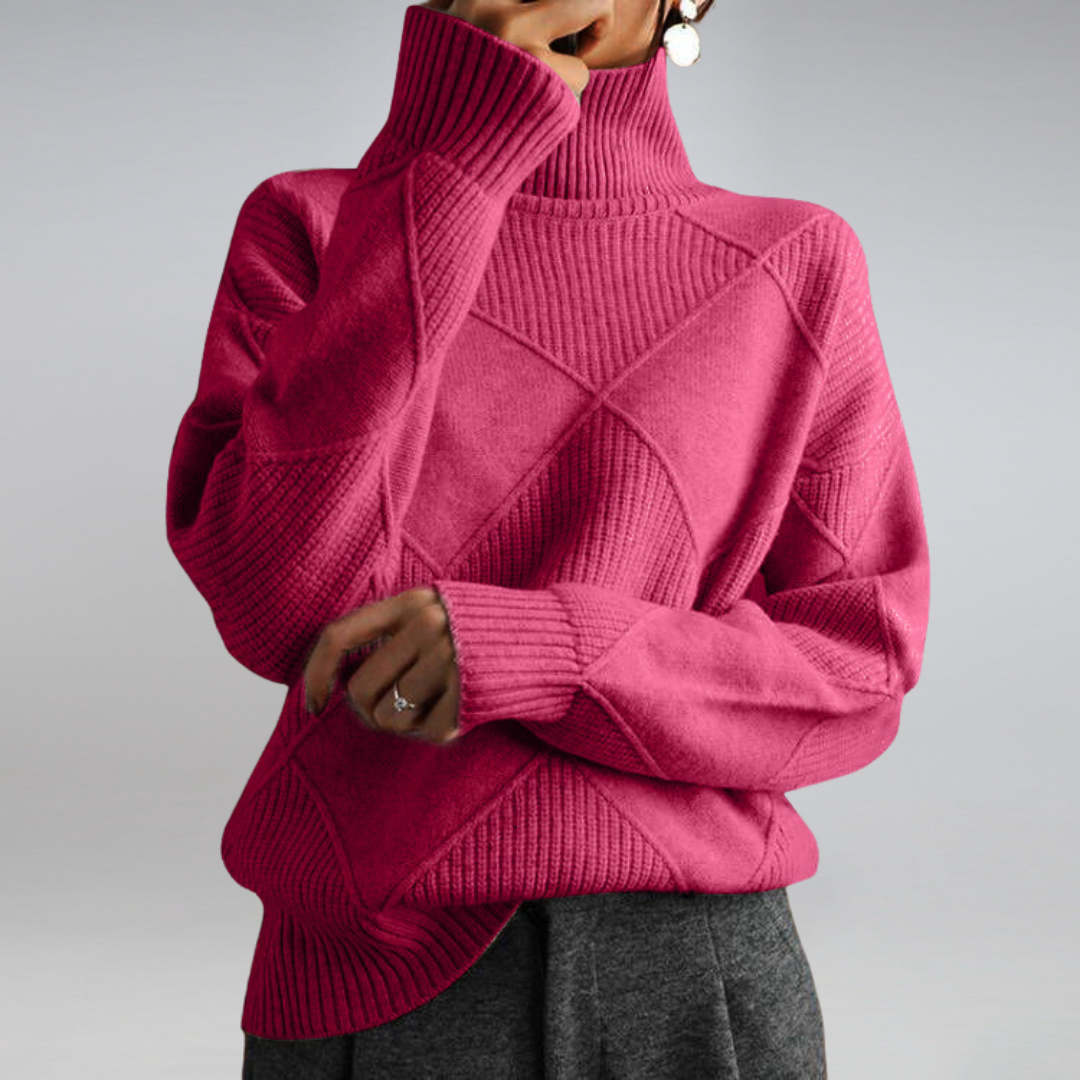 Adelia - Cashmere Turtleneck Sweater