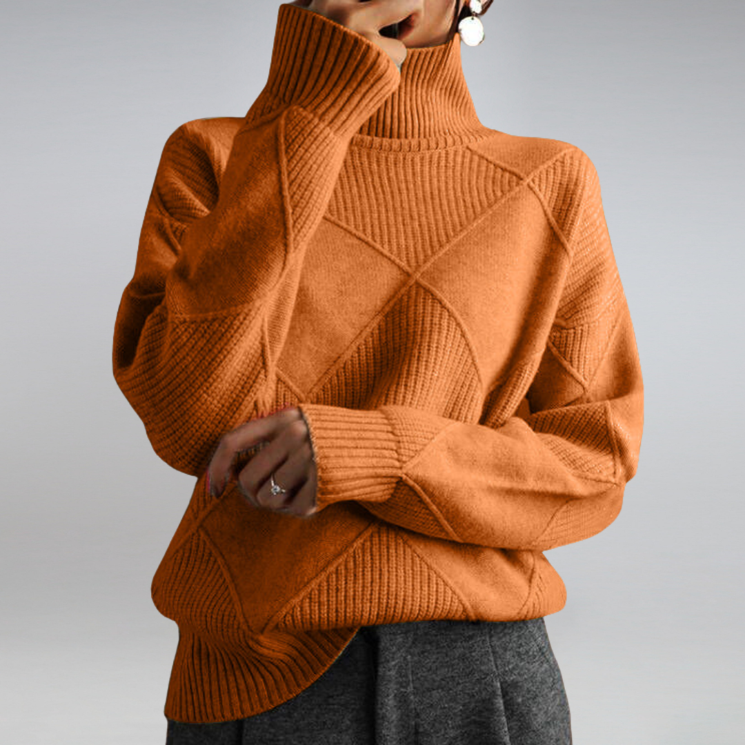 Adelia - Cashmere Turtleneck Sweater