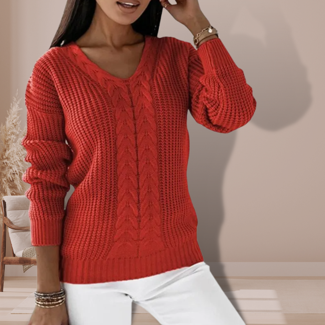 Cara™ | Warm Knitted Sweater