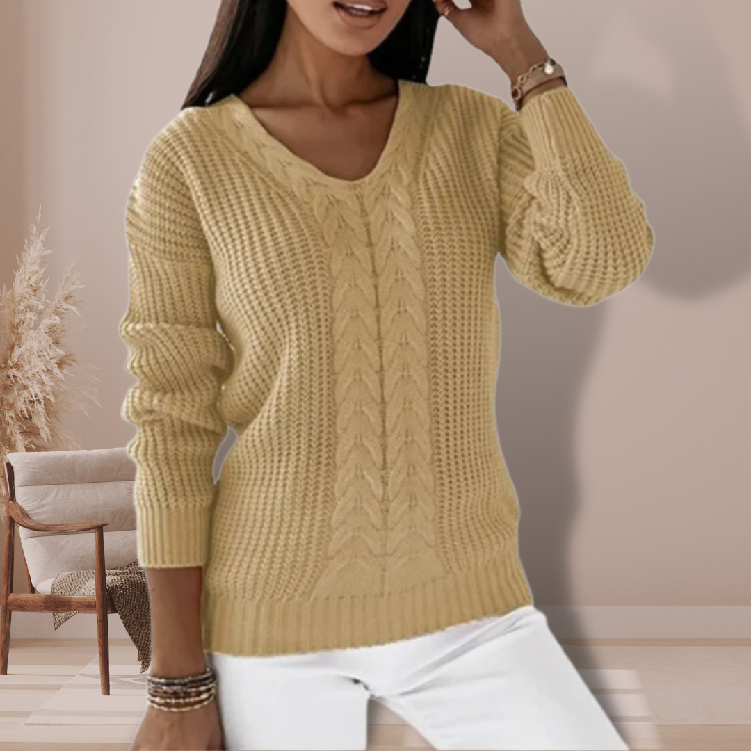 Cara™ | Warm Knitted Sweater