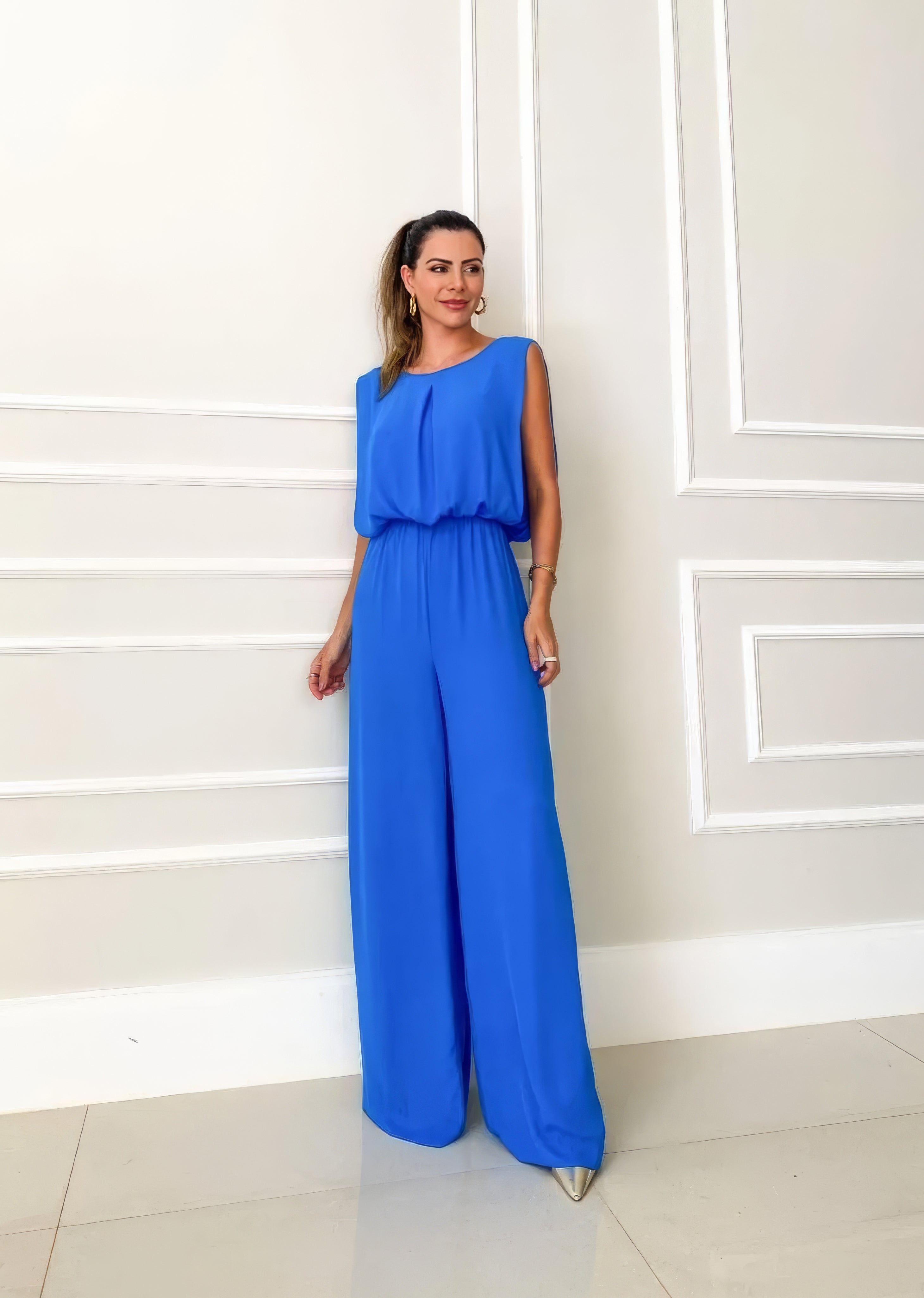 EMMA | Sleeveless Jumpsuit perfect for Autumn