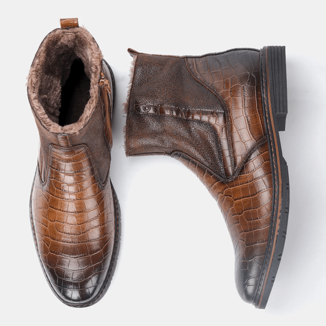 Hensen™ | Leather Men's Boots