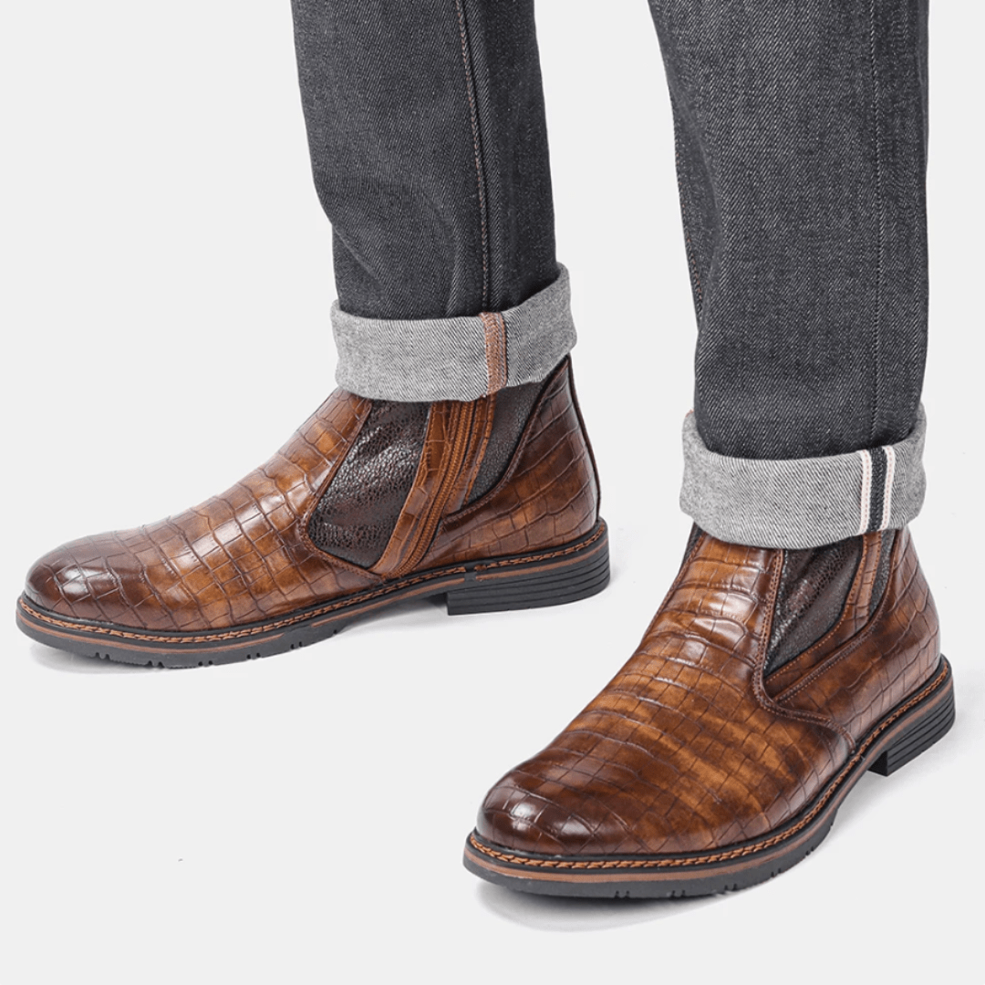 Hensen™ | Leather Men's Boots