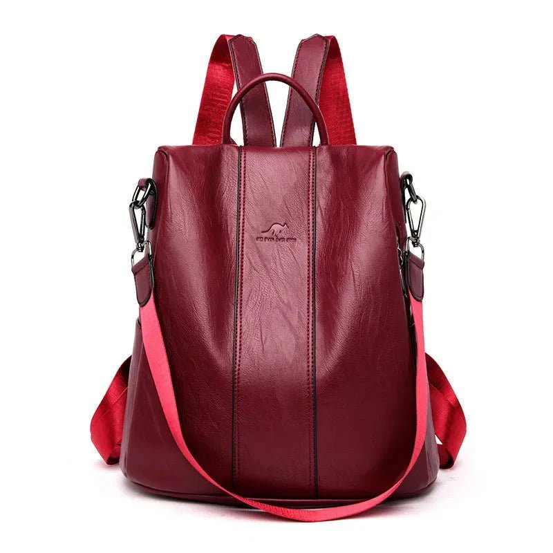 Pilema™ | Anti-Theft Leather Backpack