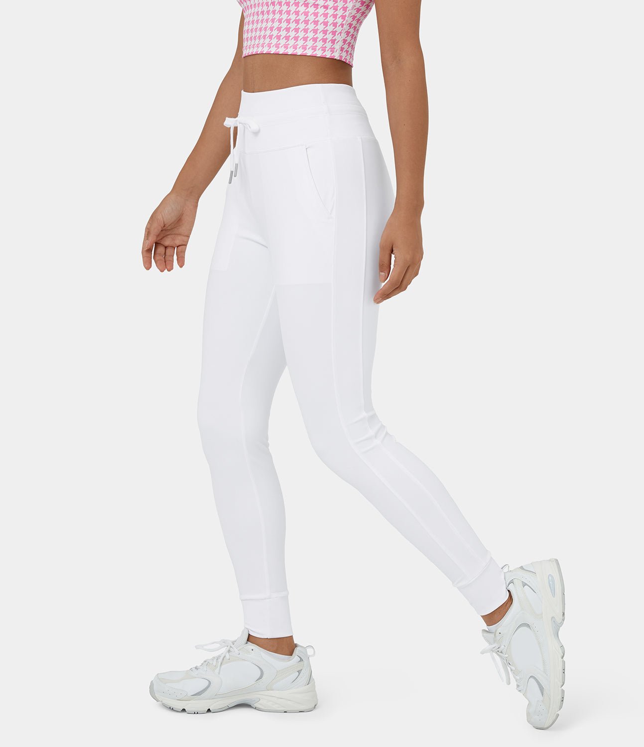 Sophie™ | sweatpants with high waistband, drawstring and side pockets